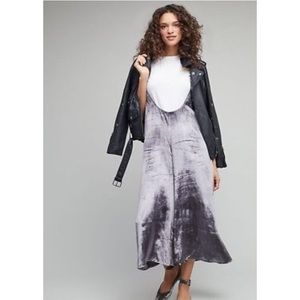 Maeve Metallic Lilac Velvet Jumpsuit